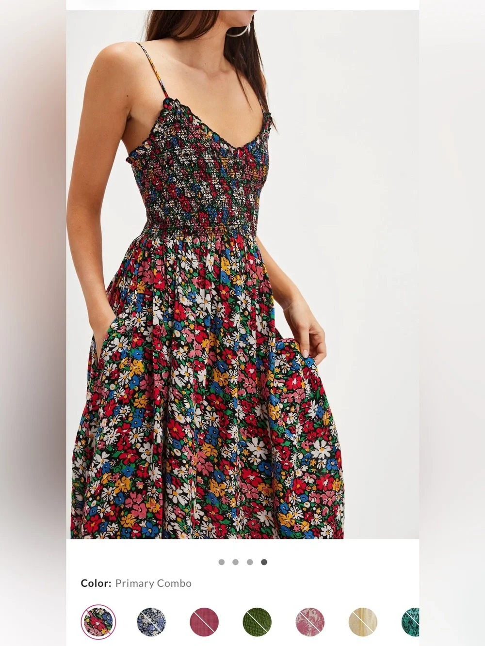 Free People Midi Dress - Picture 2 of 7